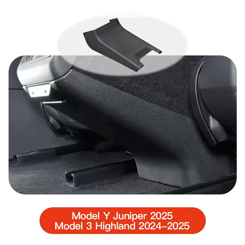 YZ For Tesla Model 3/Y Highland Juniper  Rear Center Console Air Outlet Cover Vent Outlet Dust Cover Car Styling Accessories