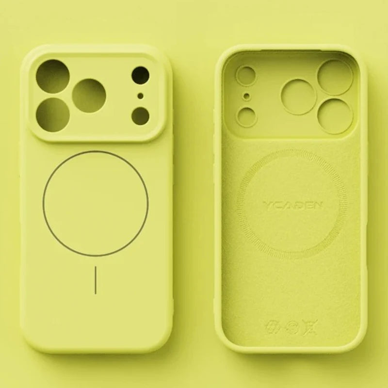 Liquid Silicone MagSafe iPhone Case – Skin Feel Soft Cover