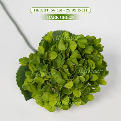 1/5/10pcs 58cm Beautiful Silk Artificial Flowers Hydrangea Bouquet for Home Party Wedding Living Room Decoration Accessories