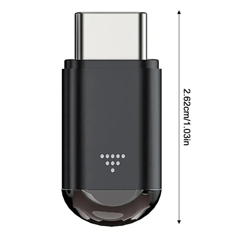 Type C USB Infrared Transmitter Adapter - Universal IR Remote Controller for TV AC Projector Set-Top Box Smart Home APP Control