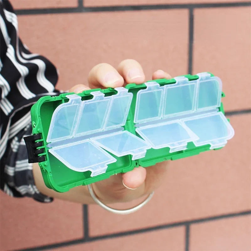10 Grids Weekly Pill Box 7 Days Foldable Travel Medicine Holder Pill Box Tablet Storage Case Container Dispenser Organizer Tools