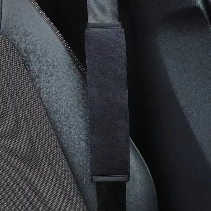 Universal Comfort Car Seat Belt Shoulder Pads Soft Polyester Protection for Adults Teens Accessories for Cozy Safe Rides Amagi