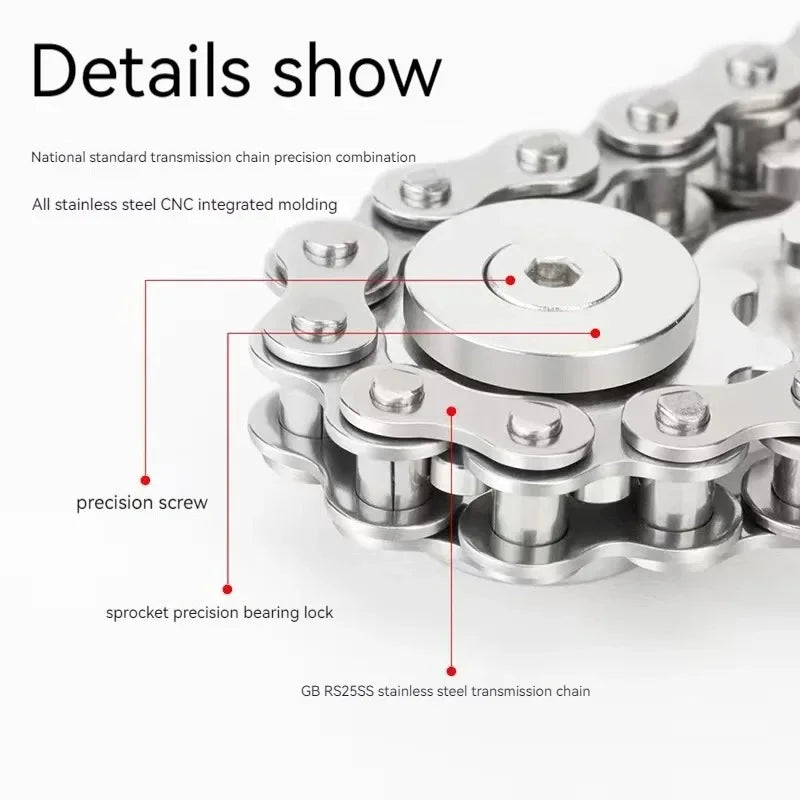 Metal Fidget Spinner Office Desk Toy Stress Relief Gears Hand Spinner for Adults Desk Decoration Home Decor Relieve Stress Relax