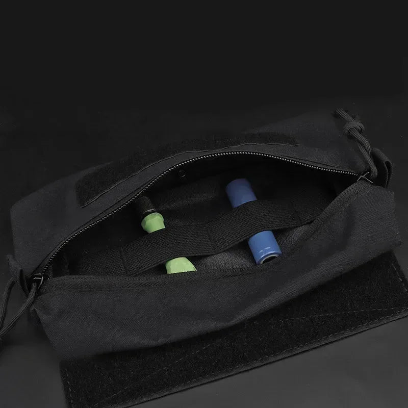 Tactical Vest Dangler Drop Pouch Mini Abdominal Dump Drop Pouch Fanny Pack for JPC CPC LBT D3CR MK3 MK4 Plate Carrier Storage