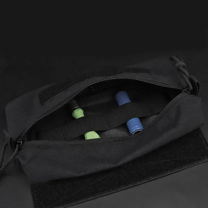 Tactical Vest Dangler Drop Pouch Mini Abdominal Dump Drop Pouch Fanny Pack for JPC CPC LBT D3CR MK3 MK4 Plate Carrier Storage