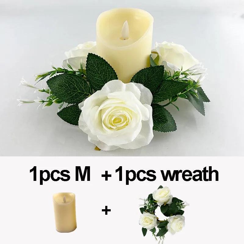 Moving Wick LED Candle Glowing Dancing Flame Candles Kid & Pet Safe Decoration Wholesale Electric Candle for Wedding Party Decor
