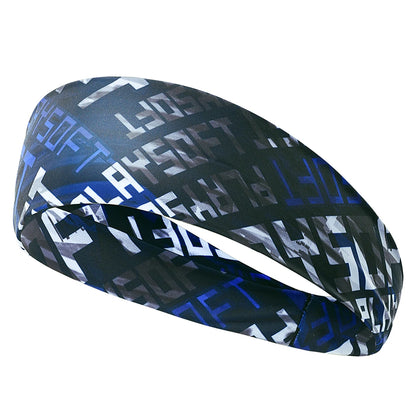 Gothic Skull Headband Sweat Bandage Sport Head Hair Band Workout Tennis Fitness Jog Basketball Running Scary Sweatband Women Men