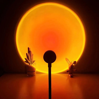 USB Sunset Ambiance Light – Warm Atmosphere Table Lamp