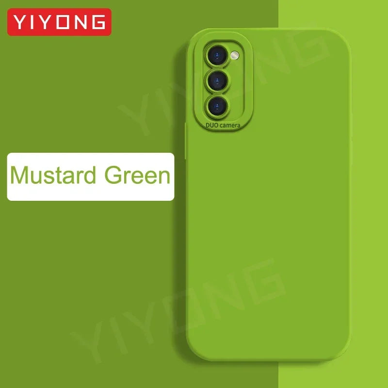S23 Case YIYONG Silky Liquid Silicone Soft Cover For Samsung Galaxy S23 Plus S22 S24 S25 Ultra S22+ S23+ S24+ S25+ Phone Cases