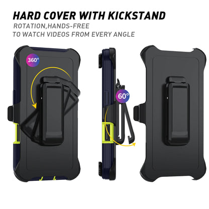 Armor Shockproof iPhone Case – Hard PC + TPU Back Cover