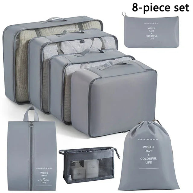 Travel Set Storage Bags Clothes Digital Toiletries Shoes Organizer bag Student Dormitories Clothing Sorting Bags Packing Cubes
