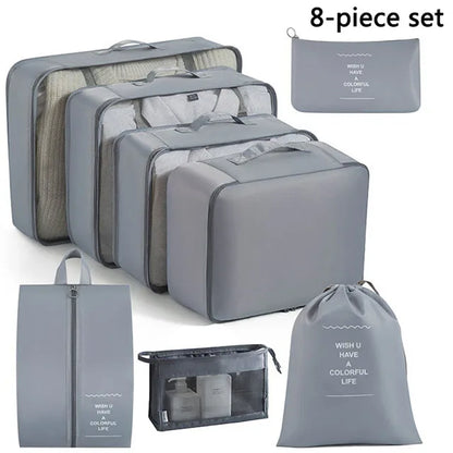 Travel Set Storage Bags Clothes Digital Toiletries Shoes Organizer bag Student Dormitories Clothing Sorting Bags Packing Cubes
