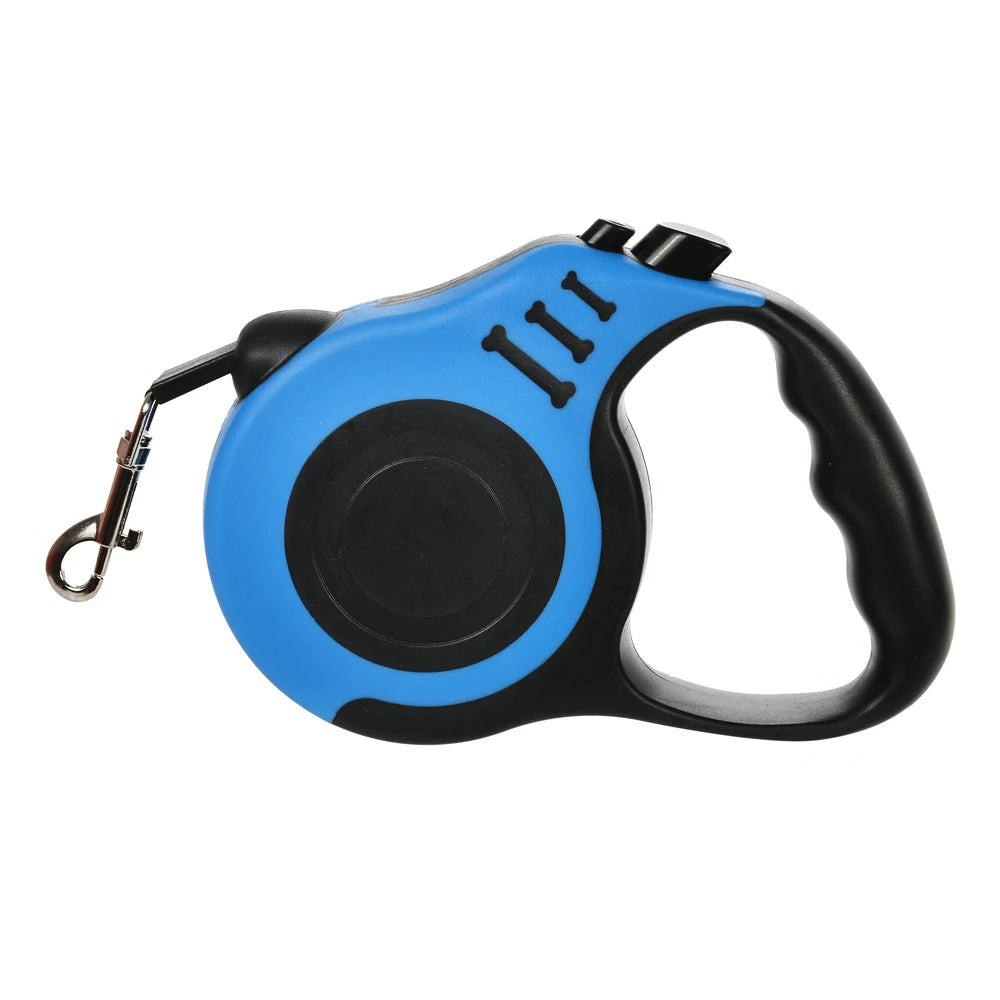 Retractable Dog Leash – 3m & 5m Nylon Lead for Small & Medium Dogs