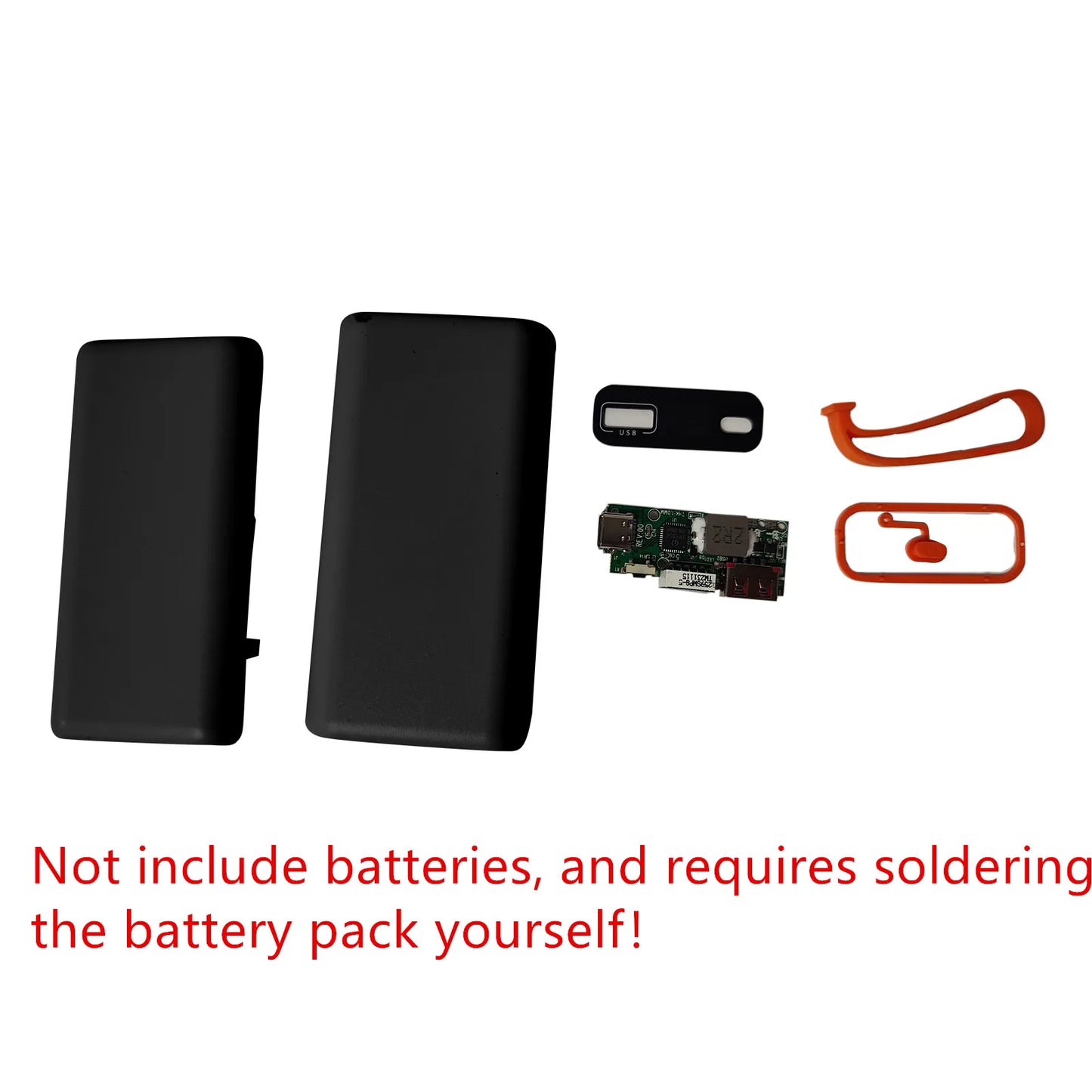 5V 2 Slot 21700 PD Type C Fast Charging Case For SmartPhone Battery Storage Box Welded Case DIY Power Bank Charger Shell