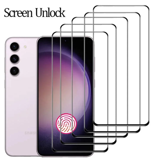 For Samsung S24 Glass, S26 S25 S24 Ultra Screen Protector For Samsung Galaxy S23 Glass Samsung S24 Ultra Tempered Glass Samsung S23 FE S20 S21 S22 Plus Protective Film Galaxy S24 Screen Protector Samsung S22