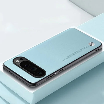 Luxury Leather Phone Case for Google Pixel 10A 10 11 XL 9A 9 Pro 8Pro 7 6 Pro 8A 7A 5A 4 Plain Skin Shockproof Soft Back Cover