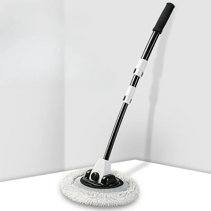 Car Wash Brush Car Cleaning Brush Telescoping Long Handle Mop Soft Hair Chenille Broom Universal Window Wash Auto Accessories