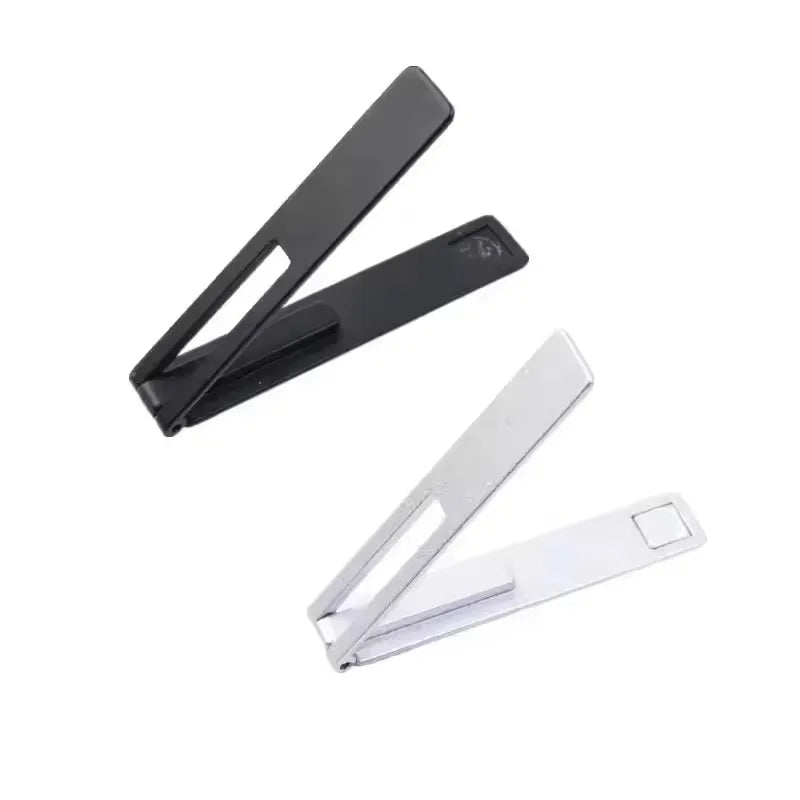 Magnetic Ultra Thin Foldable Mobile Phone Holder Bracket Metal Alloy Desktop Cell Phone Stands Universal Phone Support Kickstand
