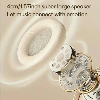 KEBIDUMEI Bluetooth 5.3 Headsets Gaming Headphones Dual Mode TWS Wireless Earphones Foldable Noise Reduction Music Headsets