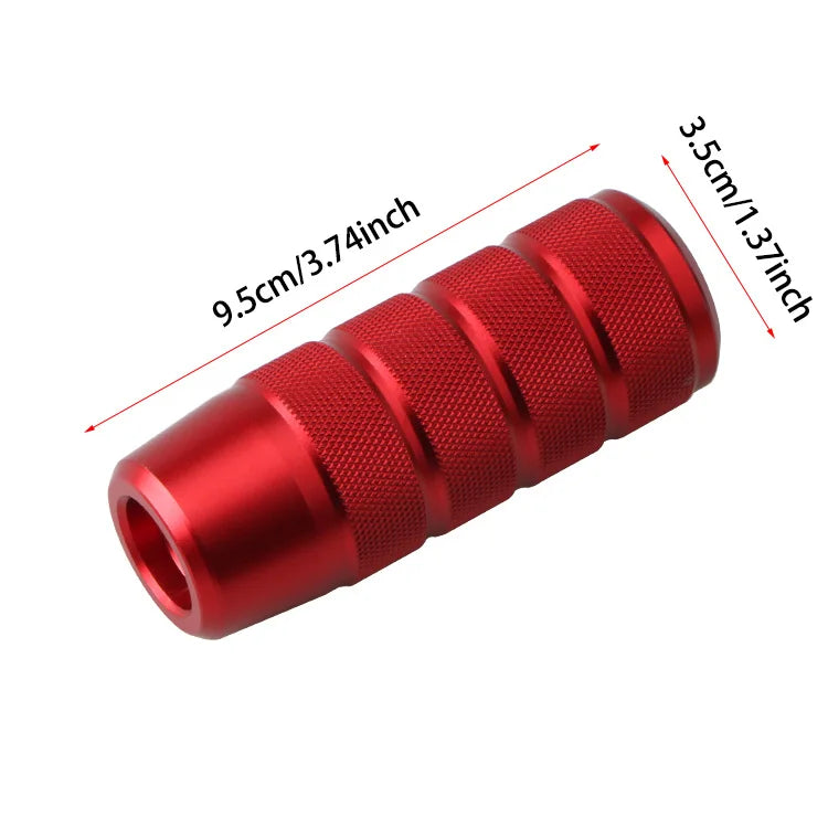 Car Accessories Universal Aluminum Gear Shift Knob Stick Manual Shift Knob Shifter With Adapters Gear Shift Knob Fits Most Car