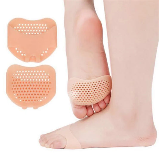 2Pcs Silicone Gel Toe Separator Hallux Valgus Bunion Adjuster Foot Protector Cushion Daily Feet Care Supply