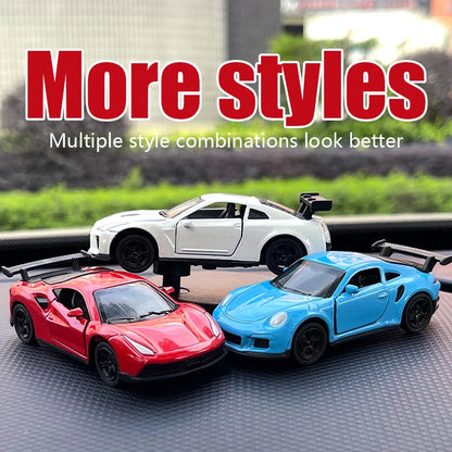 Drift Car Dashboard Ornament – Swinging Sports Car Decor