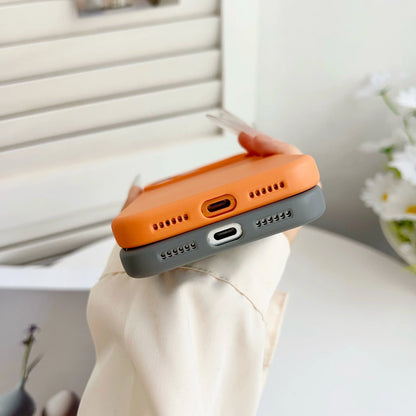Orange Matte Silicone Case For iPhone 17 Pro Max Air 16E 16 E 15 Plus 14 13 12 17Pro iPhone17 Shockproof Phone Cover Accessories