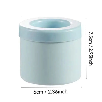 Silicone Ice Cube Mold Round Ice Bucket Summer Homemade DIY Refrigerator Freeze Ice Maker Creative Ice Cube Mold Barware Tools