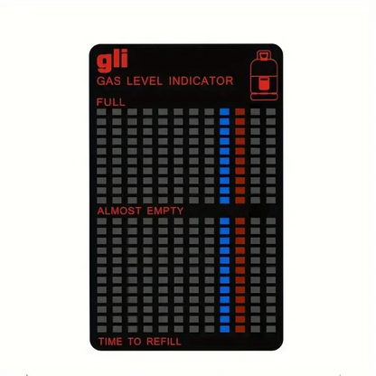 Gas Indicator Level Practical Propane Butane LPG Fuel Gas Tank Level Indicator For Measurement Of Gases At The Adhesive Product