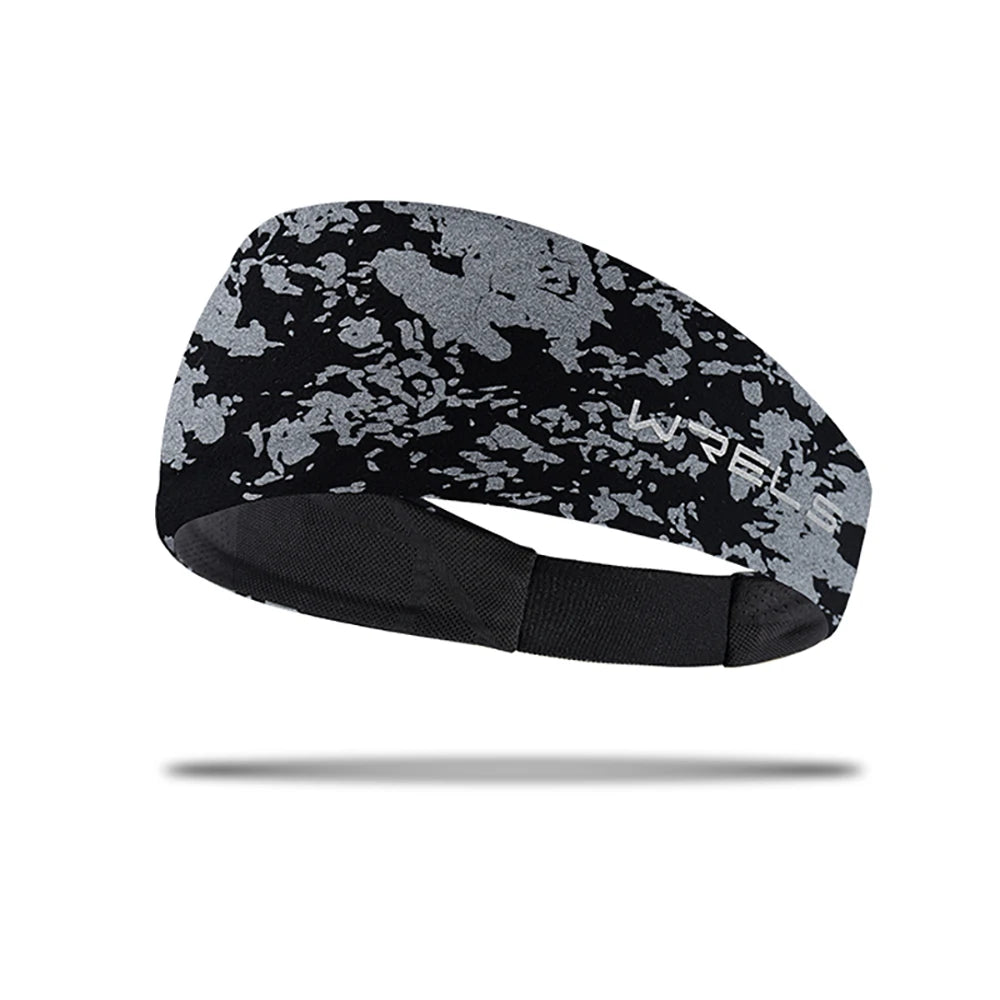 1pc Running Sweat Absorbing Sports Hair Band Yoga Breathable Antiperspirant Band Men's and Women's Basketball Hair Band