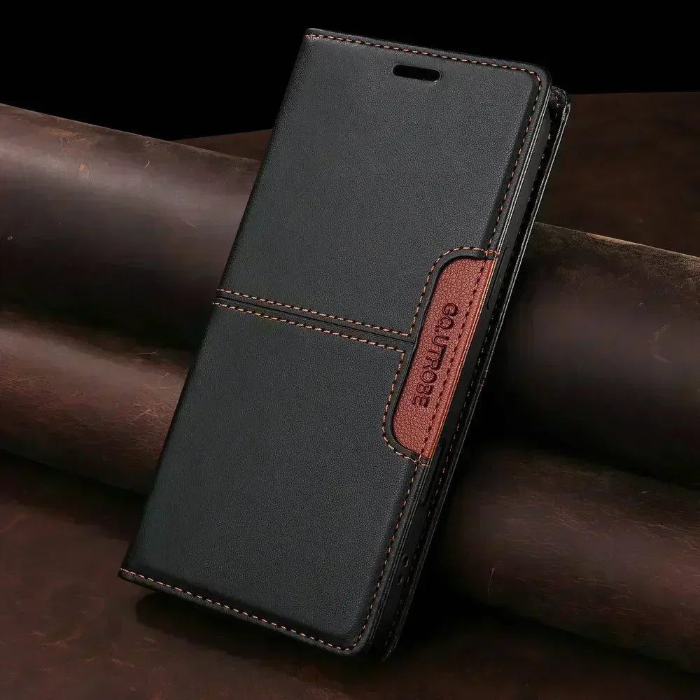 Luxury Case for Redmi Note 15 14 13 12 Pro Plus 5G 4G Flip Cover Magnet Wallet RFID Phone Book Funda Xiaomi Redmi Note 11 10 11S
