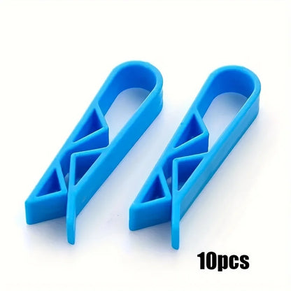 10 innovative trash can clips - safe and non slip trash bag holder, stylish divider side clips, convenient for home use