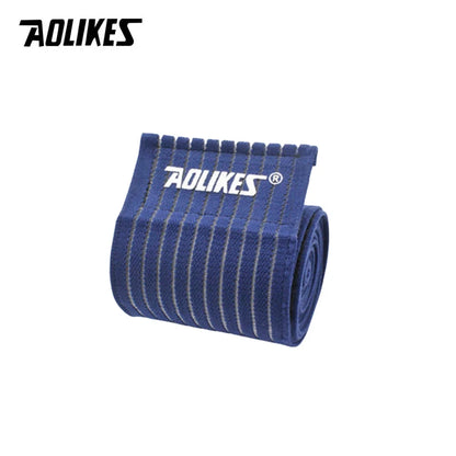 AOLIKES 1PC 40-180cm Compression Bandage Protector Knee Support Brace Sports Elastic Elbow Straps Leg Bands Bandage Workout Wrap