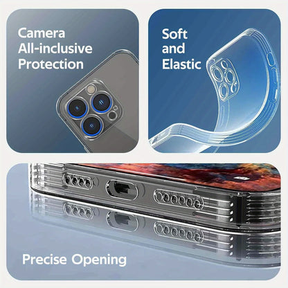 For iPhone 16 16e 15 14 13 12 11 Pro Max Mini SE 2020 2022 XS XR 6 6s 7 8 Plus DIY Photo Customized Soft Case TPU Back Cover
