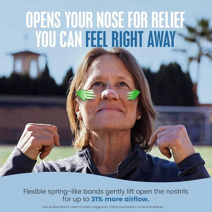 Anti-Snoring Nose Strips for Better Breathing Sleep Nasal Strips Exercise Air Inhalation Nasal Pads Improve Quality of Sleep