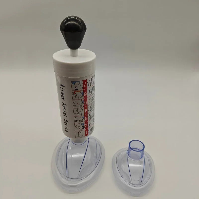 Simple Asphyxia Training Devices Respiratory Rescue Choking Device Anti-Choking Adults Kids Airway Suction Rescue First Aid Kits