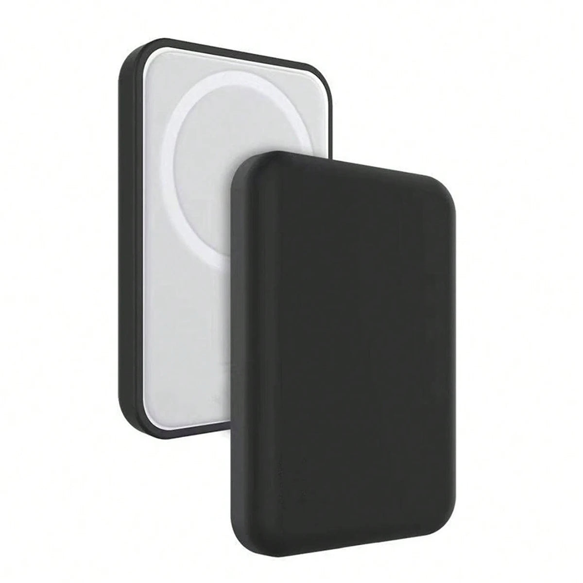 1Pcs Black TPU Charging Case Protector, Compatible With Apple's Original MagSafe Wireless Power Bank