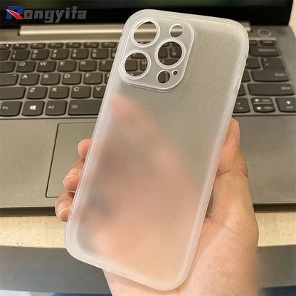 For Samsung Galaxy A56 A55 A54 A53 Note 20 Ultra 10 Plus 9 5G 4G Phone Case Matte Simple Soft Shockproof Frosted Cover