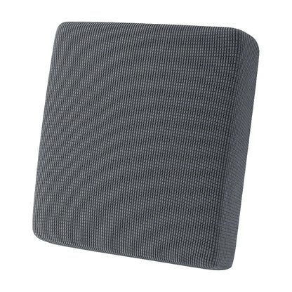 Jacquard Patio Sofa Cushion Cover Universal Outdoor Stretch Sofa Cover Solid Color Cushion Protector Waffle Pattern