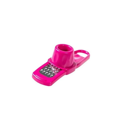 Mini Garlic Grinder Portable Garlic Peeling Machine Garlic Crusher Multi-Functional Manual Ginger Grinding Grater Kitchen Tools
