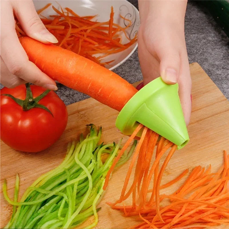 Kitchen Multifunctional Shredder Creative Spiral Shredder Rotating Shredder Vegetable Cutter Grater Grater Kitchen Tools