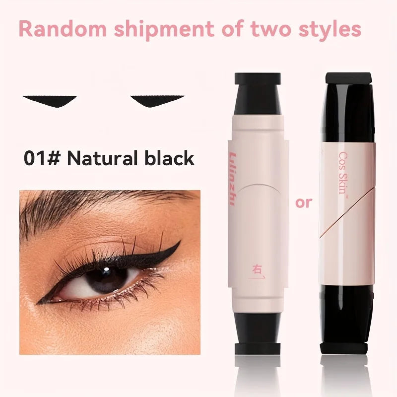 Rotating Eyeliner Stamp Pen, Long-Lasting Waterproof & Sweat-Proof, One-Touch Application, Ideal for Beginners, Perfect for Dail
