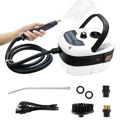 2500W High Temperature Steam Cleaner 110V Portable Handheld Steam Cleaning Machine With Multiple Accessories US Plug