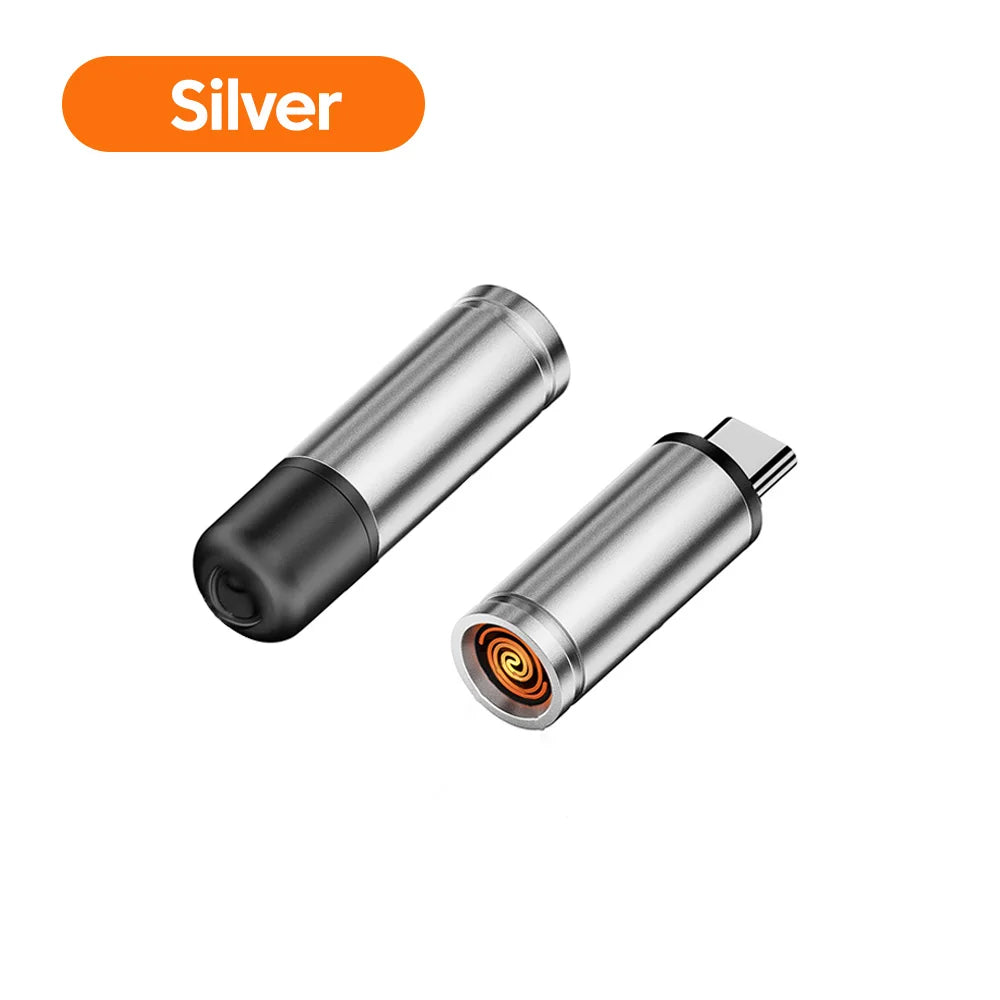 Type-C Mobile Cigarette Lighter Air Blowing Cigarette Lighter Outdoor Safety Portable Mini Cigarette Lighting Artifact