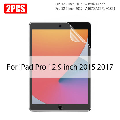 2PCS Paper Film Like For iPad 11th A16 10 9 9th 10th Generation Pro 13 M4 M5 12.9 Screen Protector Ipad Air 11 5 4 M3 M2 Mini 7