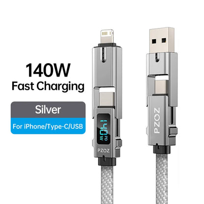 PZOZ For usb c to type c lightning micro tf card reader cable iphone iPad macbook mobile phone charger fast charging cable data
