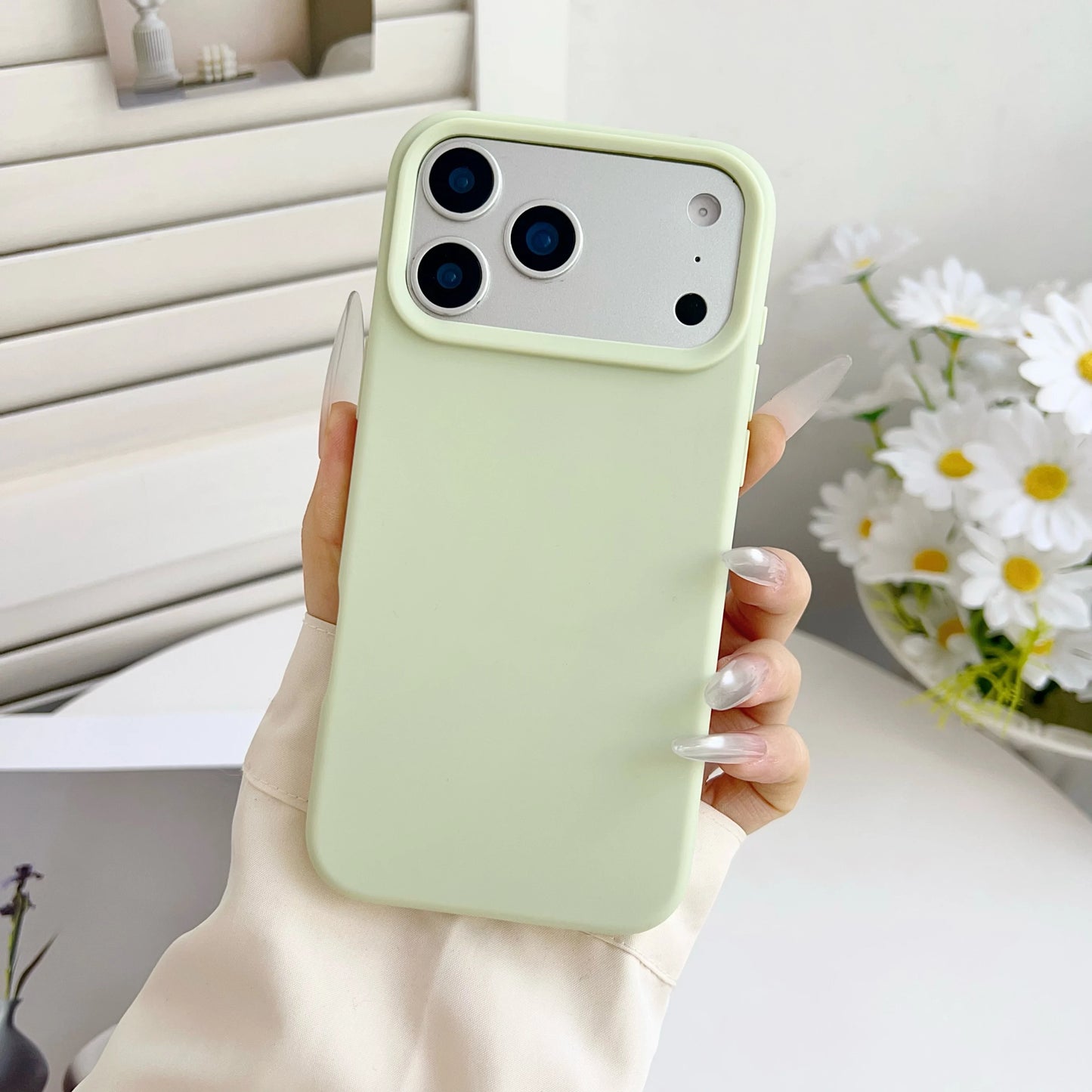 Orange Matte Silicone Case For iPhone 17 Pro Max Air 16E 16 E 15 Plus 14 13 12 17Pro iPhone17 Shockproof Phone Cover Accessories