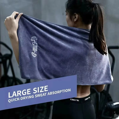 Fitness Quick Dry Towel 42*95cm Microfiber Gym Yoga Training Swimming Tennis Towel Beach Jogging Body Anti-slip Sports Sweat