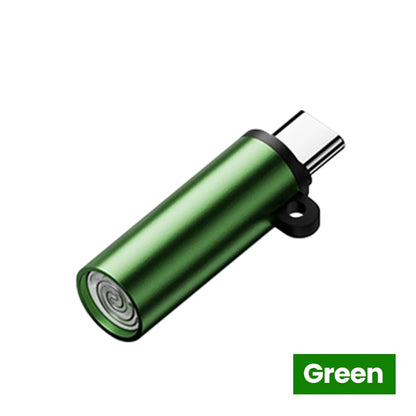 Type C Mini Cigarette Lighter Blow-to-Ignite Auto Shut-Off Outdoor Safety USB C Mobile Cigarette Lighter Adapter For iPhone 17