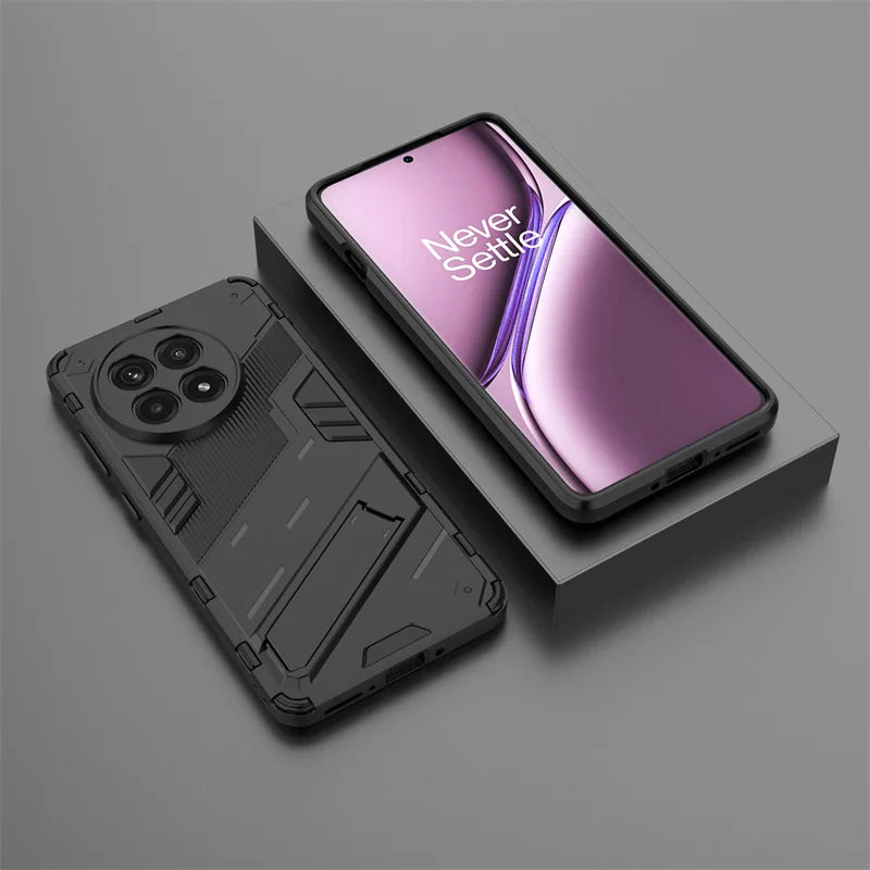 Shockproof Armor Case for OnePlus 12 13 Series – Magnetic Kickstand Full Coverage Cover